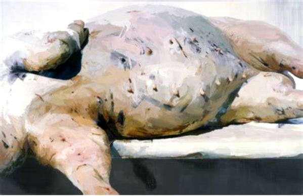 10: J. SAVILLE, Host, (2000, Saatchi Gallery, Londra) 