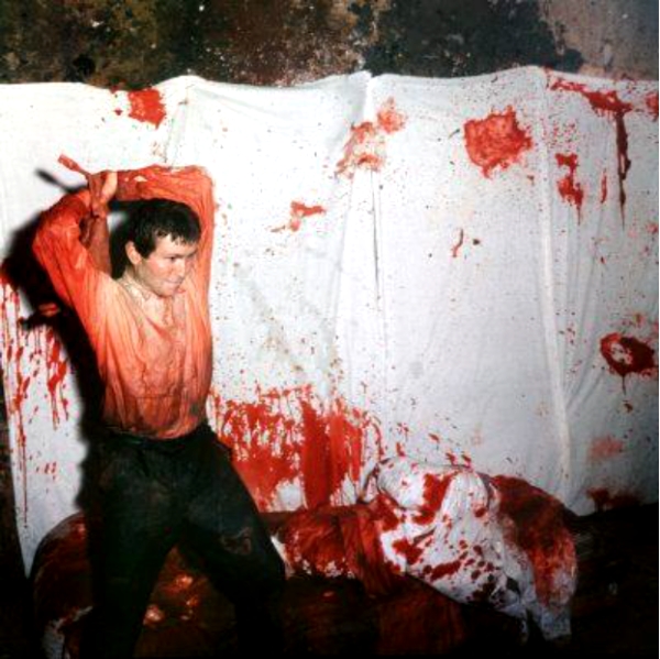 13: H. NITSCH, Aktion 63, 28 Giugno 1963, Vienna 
